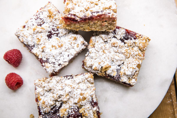 Raspberry Crumble Bars