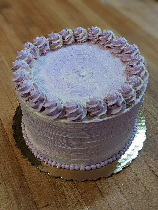 White Wine Huckleberry Cake